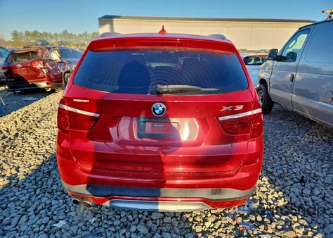 2015 BMW X3 xDrive28I from USA, damaged, VIN 5UXWX9C59F0D48486